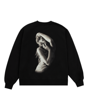 The Tortured Poets Department Black Crewneck